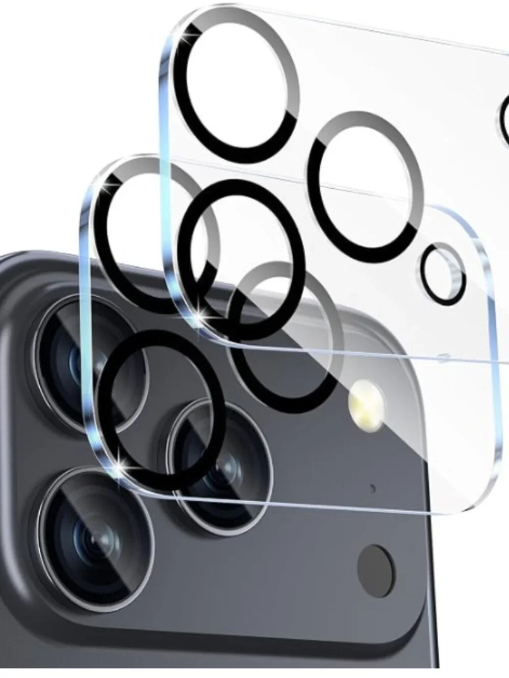 2 Pack Camera Lens Protector Compatible with iPhone 17 Pro 6.3